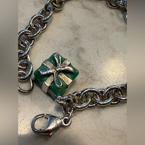Tiffany & Co blue box charm bracelet